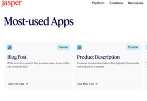 Jasper ai templates