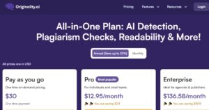 originality ai pricing
